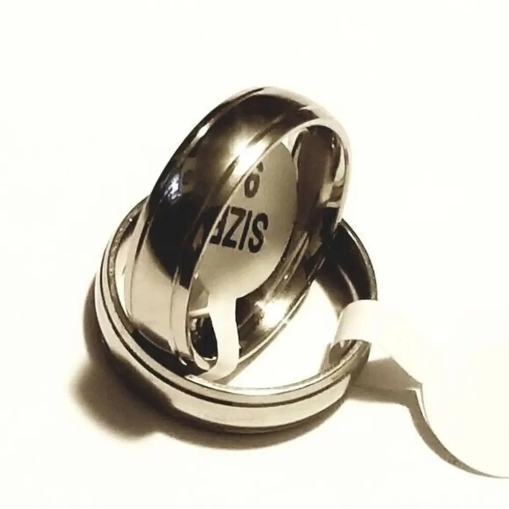 New 316l stainless steel ring 11‎ men women